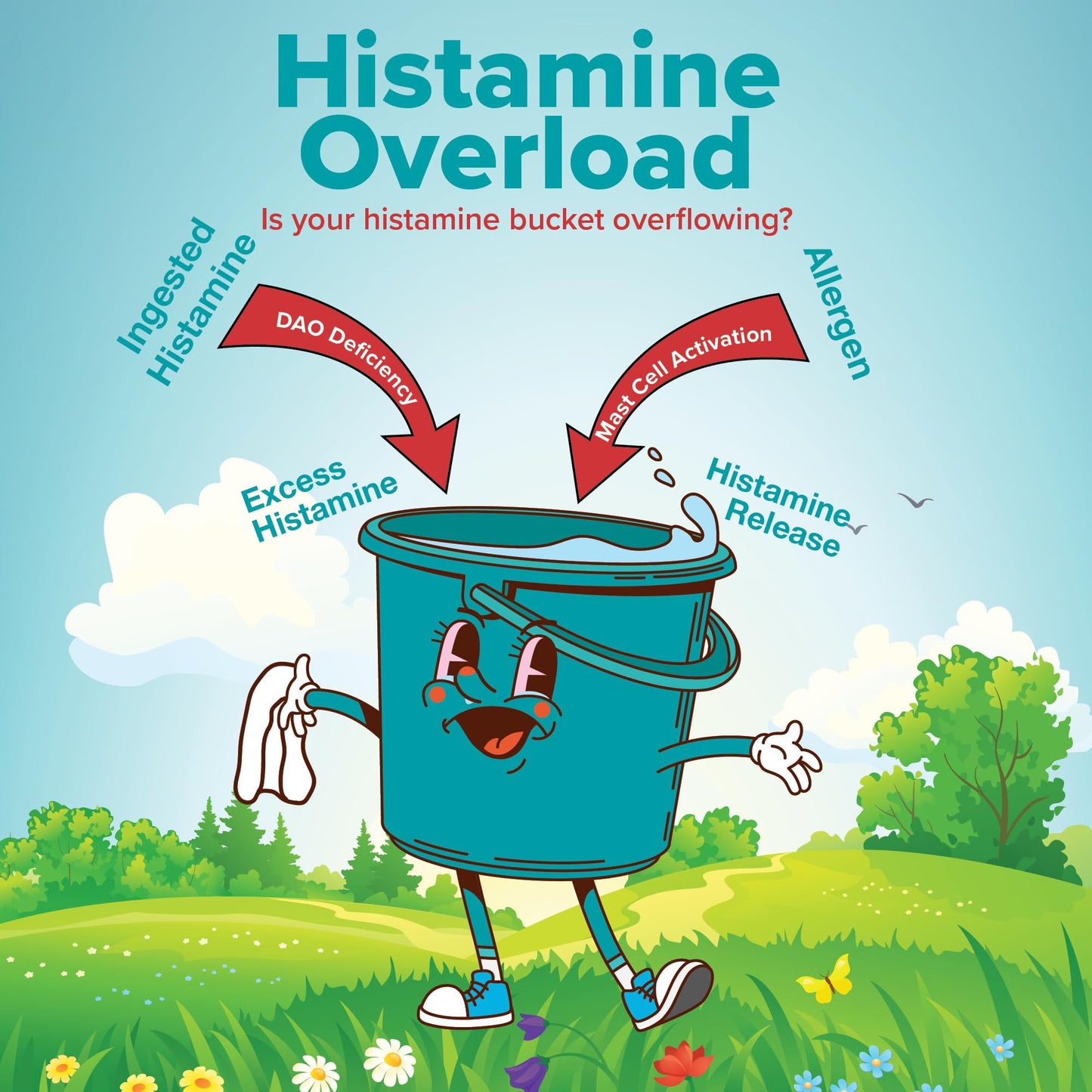 Histamine Complete - Histamine Digest Seasonal Support & Dietary Histamine Support 30 Caps