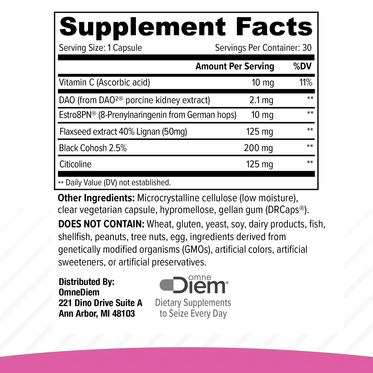 Menopause Complete with DAO Plus Hormonal Changes Support 3 Pack S