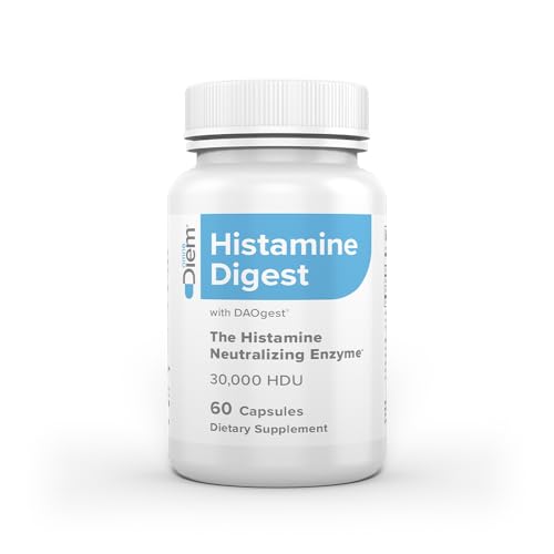 Histamine Digest - Diamine Oxidase Supplement - DAO Enzyme 30,000 HDU 60 Caps