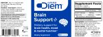 Brain Support Supplement with Cerenx and MecobalActive, 60 Capsules S, BwP