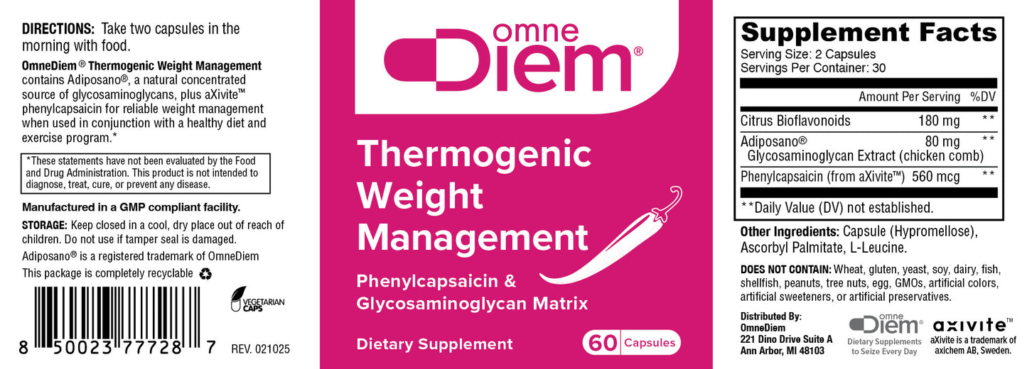Thermogenic Weight Management CS