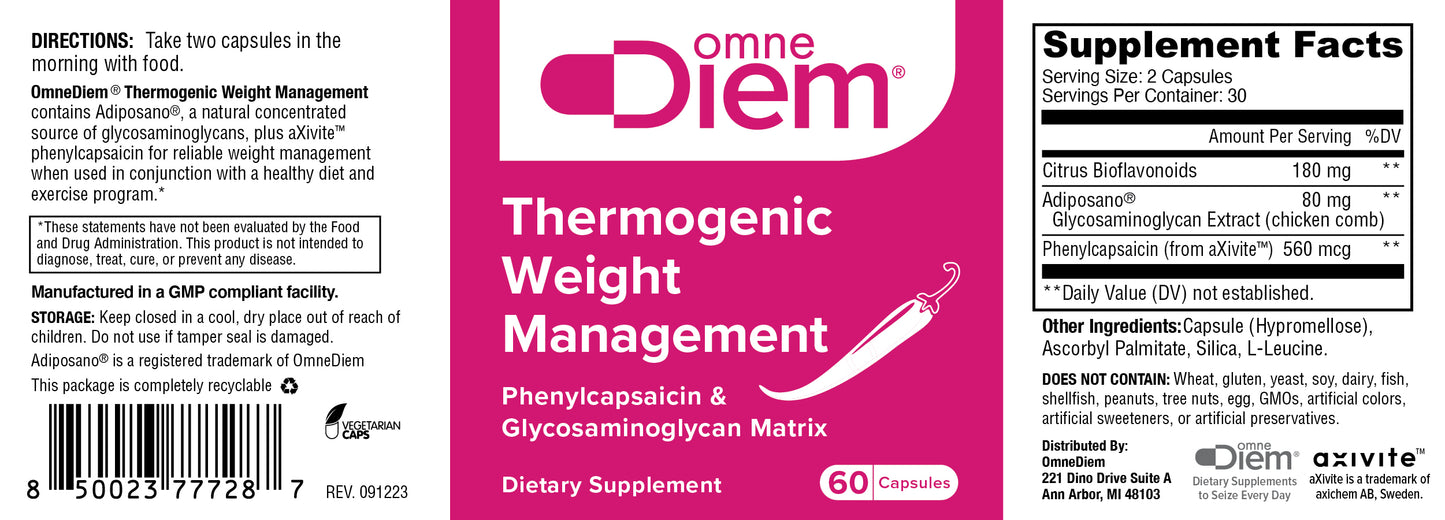 Thermogenic Weight Management