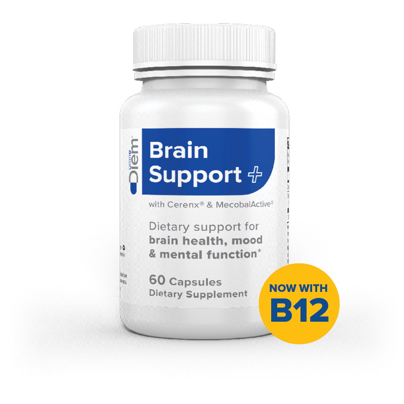 Brain Support Supplement with Cerenx and MecobalActive, 60 Capsules S, BwP